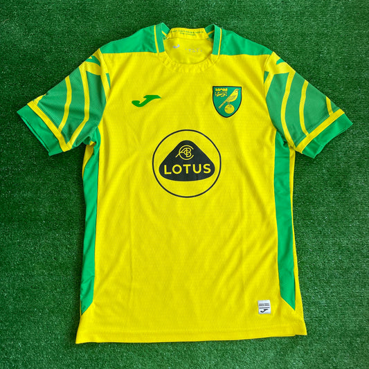 Norwich City 2021/22 Home Shirt (Very Good) - Size S