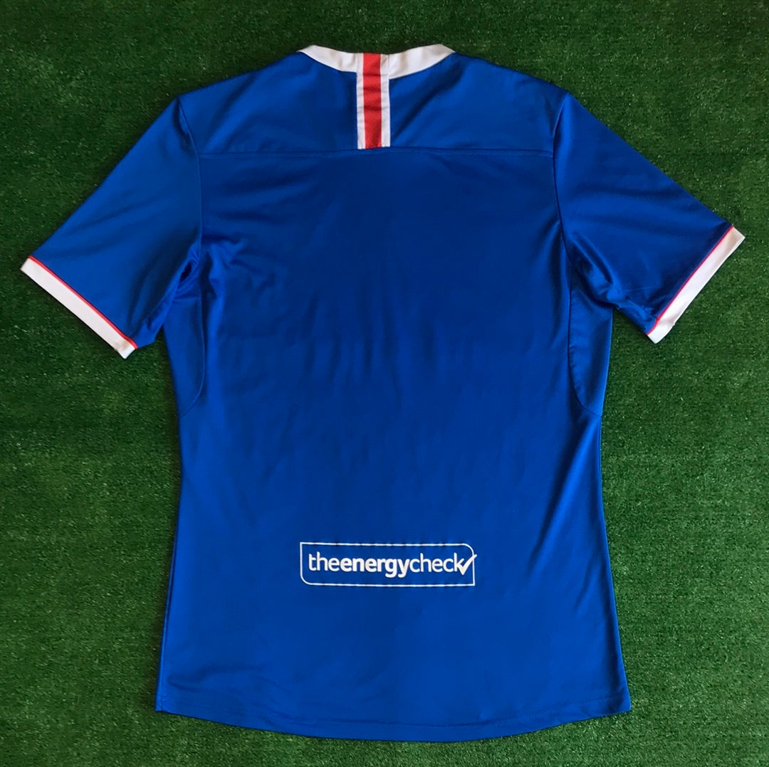 Rangers F.C. 2020/21 Home Shirt (Very good) - Size L