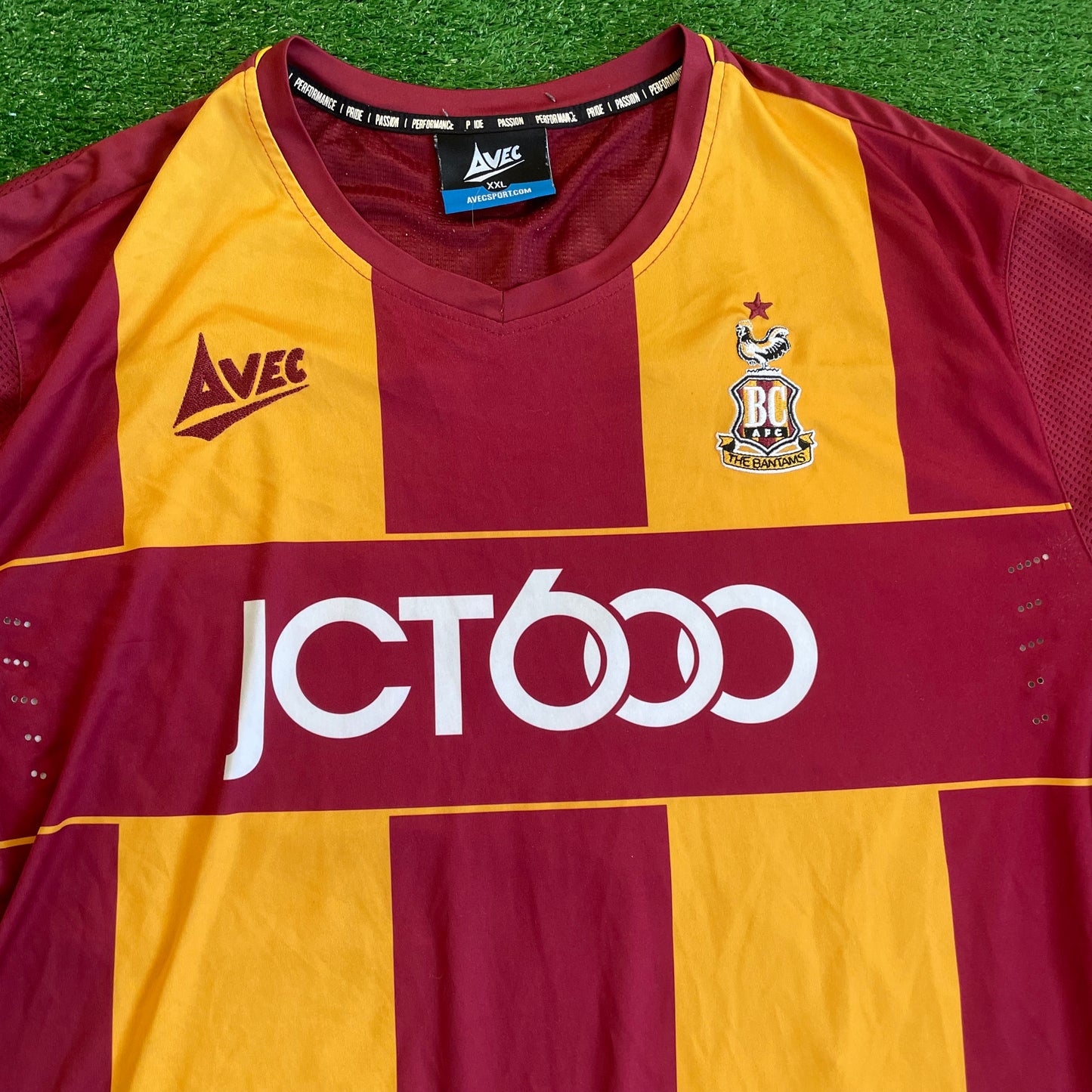 Bradford City 2017/18 Home Shirt (Good) - Size XXL