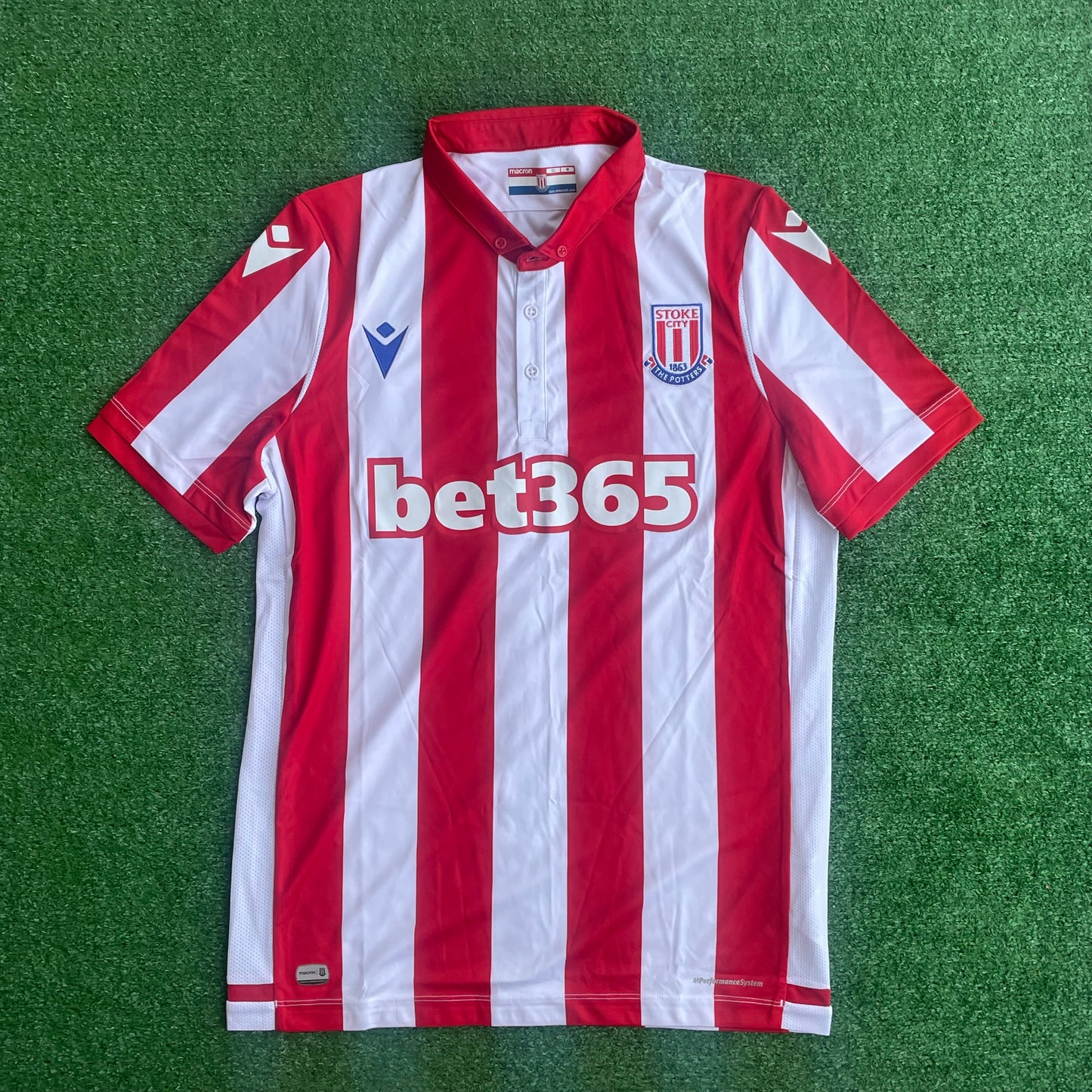 Stoke City 2019/20 Home Shirt (Excellent) - Size M