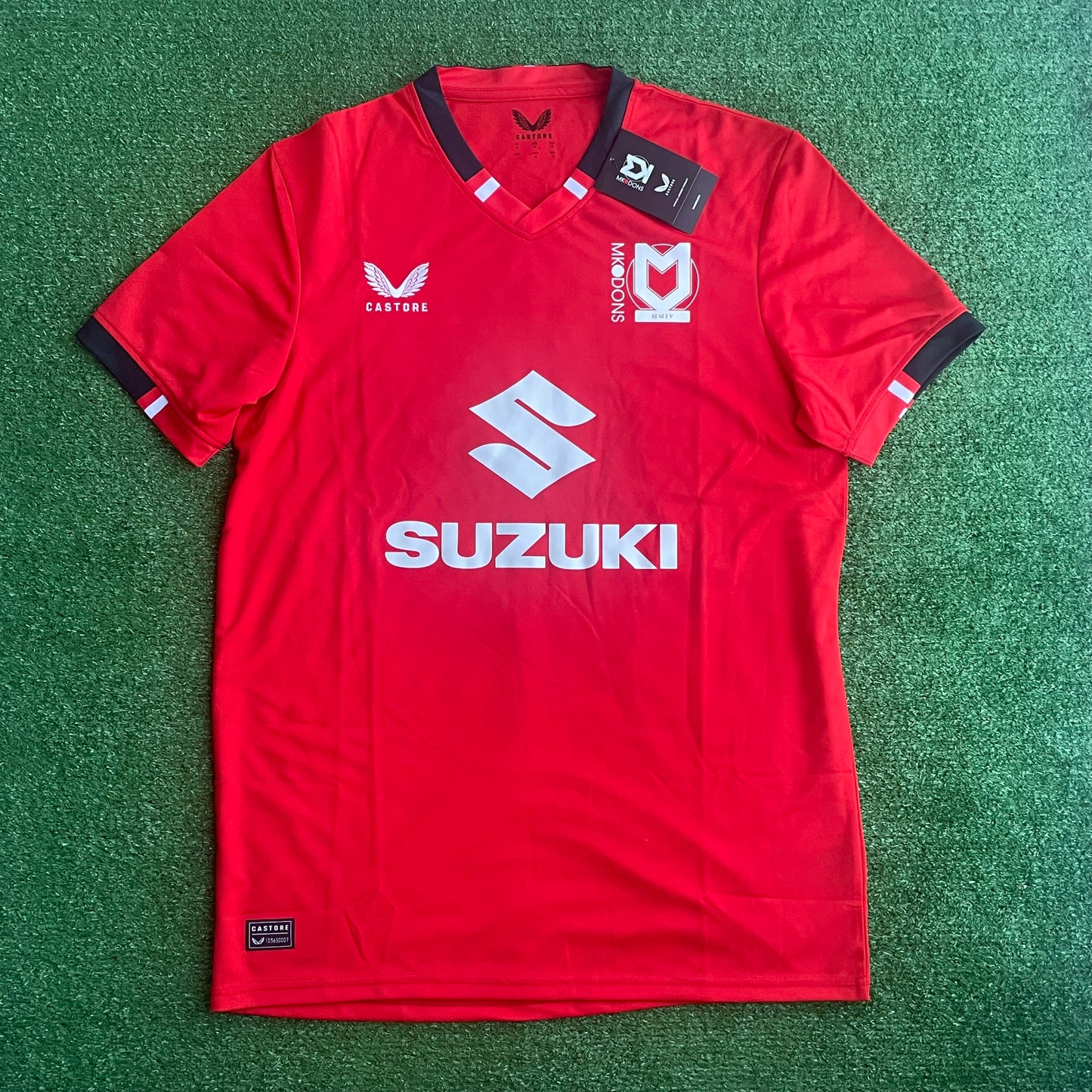 MK Dons 2023/24 Away Shirt (BNWT) - Multiple Sizes