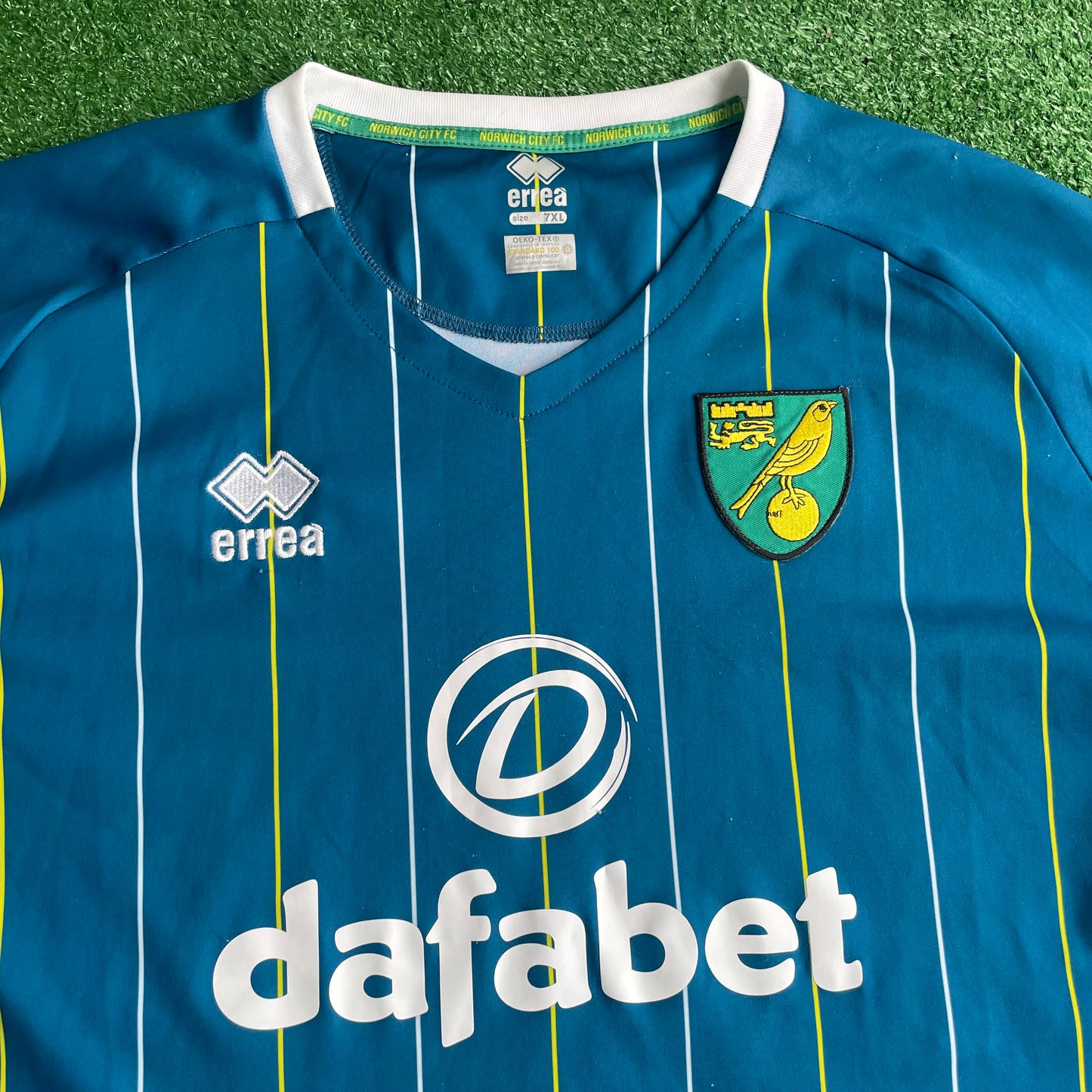 Norwich City 2020/21 Away Shirt (Excellent) - Size 7XL