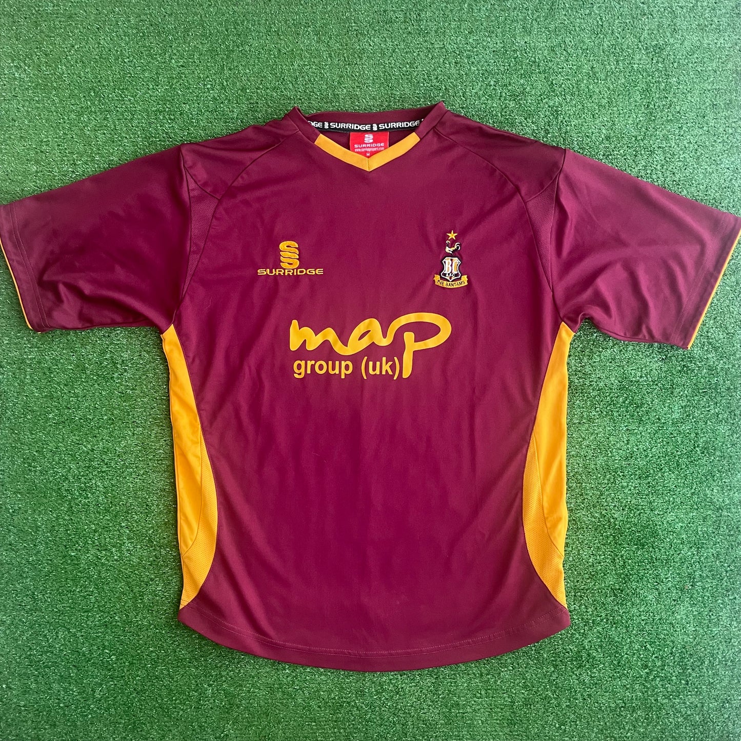 Bradford City 2009/10 Home Shirt (Very Good) - Size M