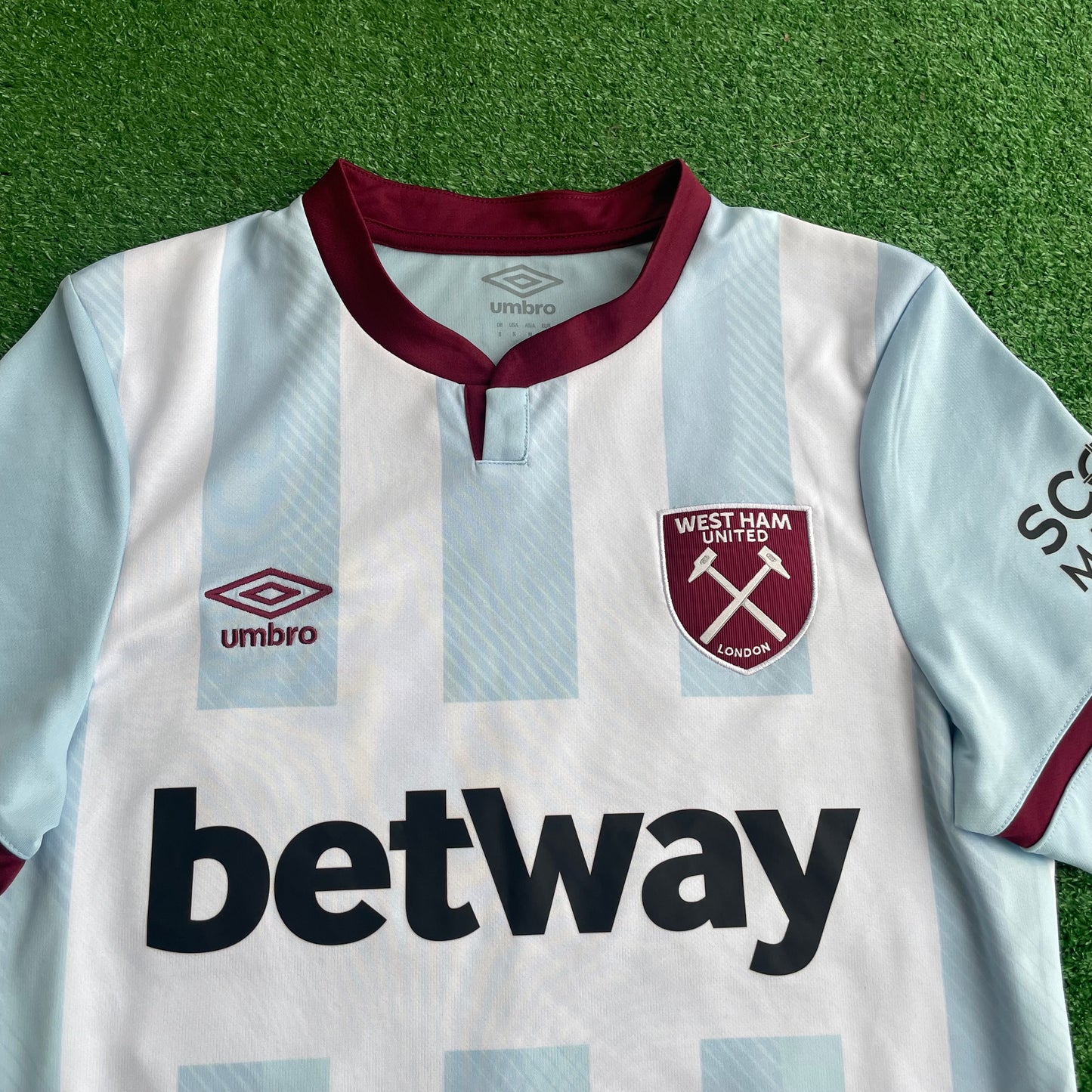 West Ham United 2021/22 "Bowen #20" Away Shirt (Excellent) - Size S