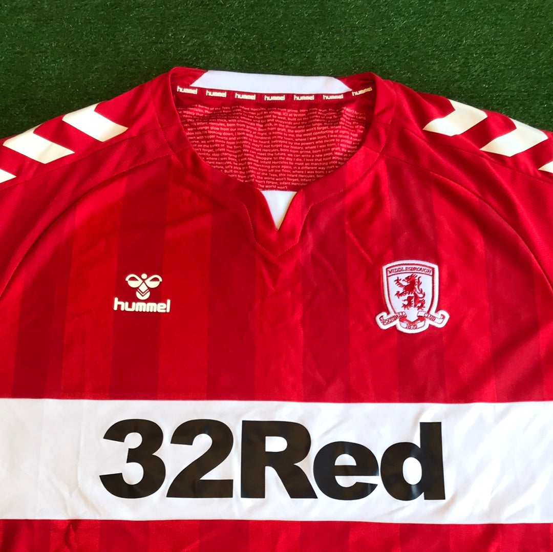 Middlesbrough 2018/19 Home Shirt (Excellent) - Size 3XL