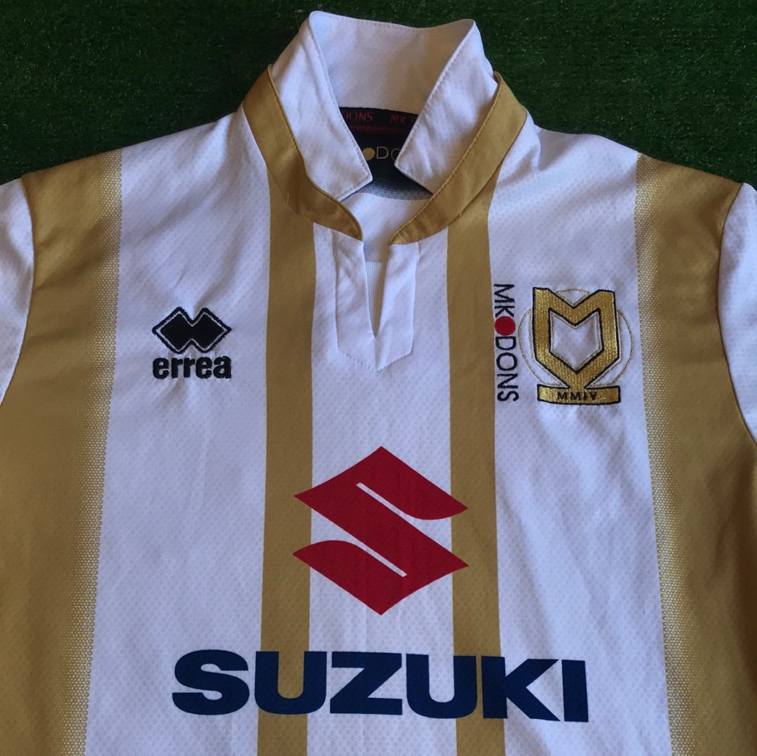 MK Dons 2018/19 Home Shirt (Excellent) - Size S