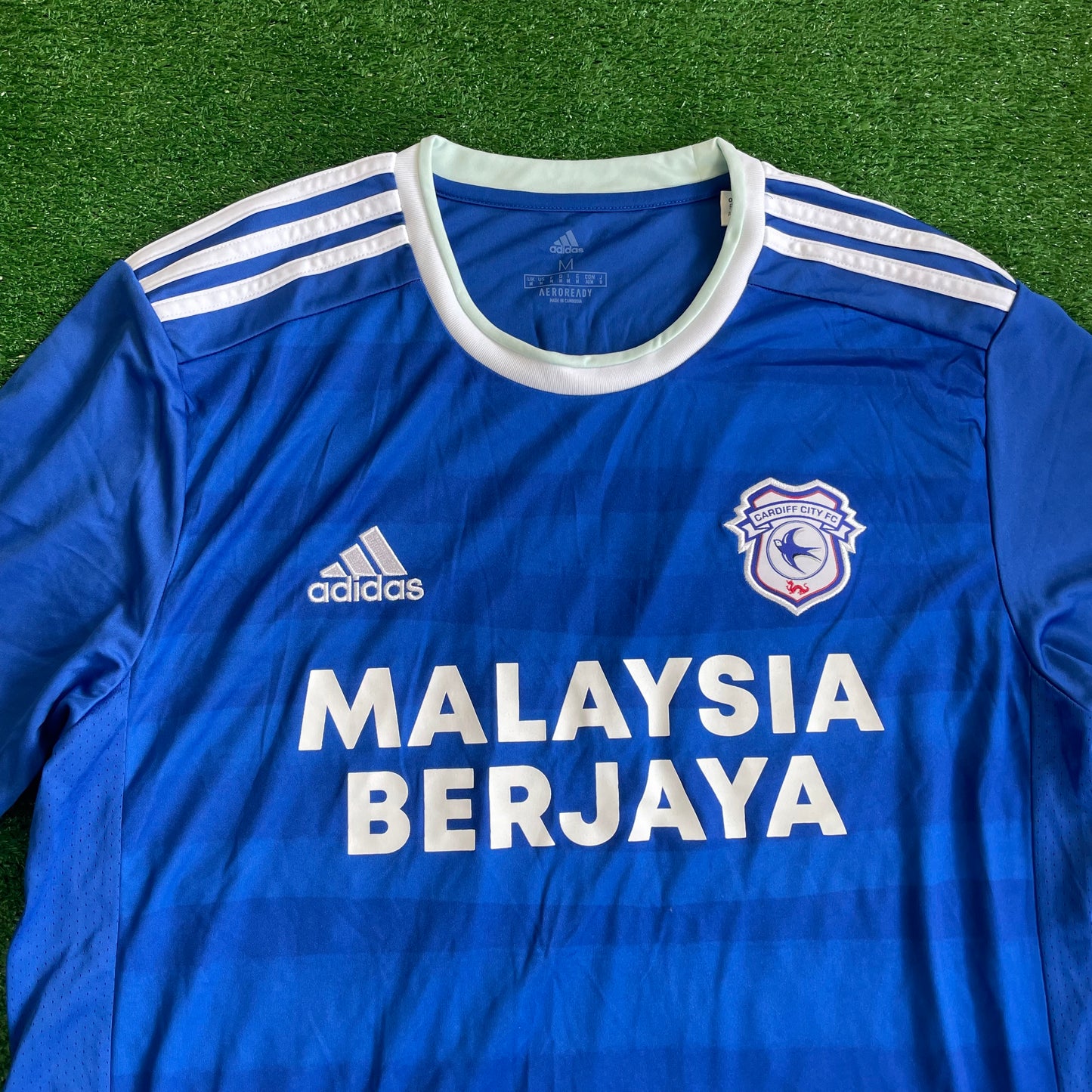 Cardiff City 2020/21 Home Shirt (Excellent) - Size M