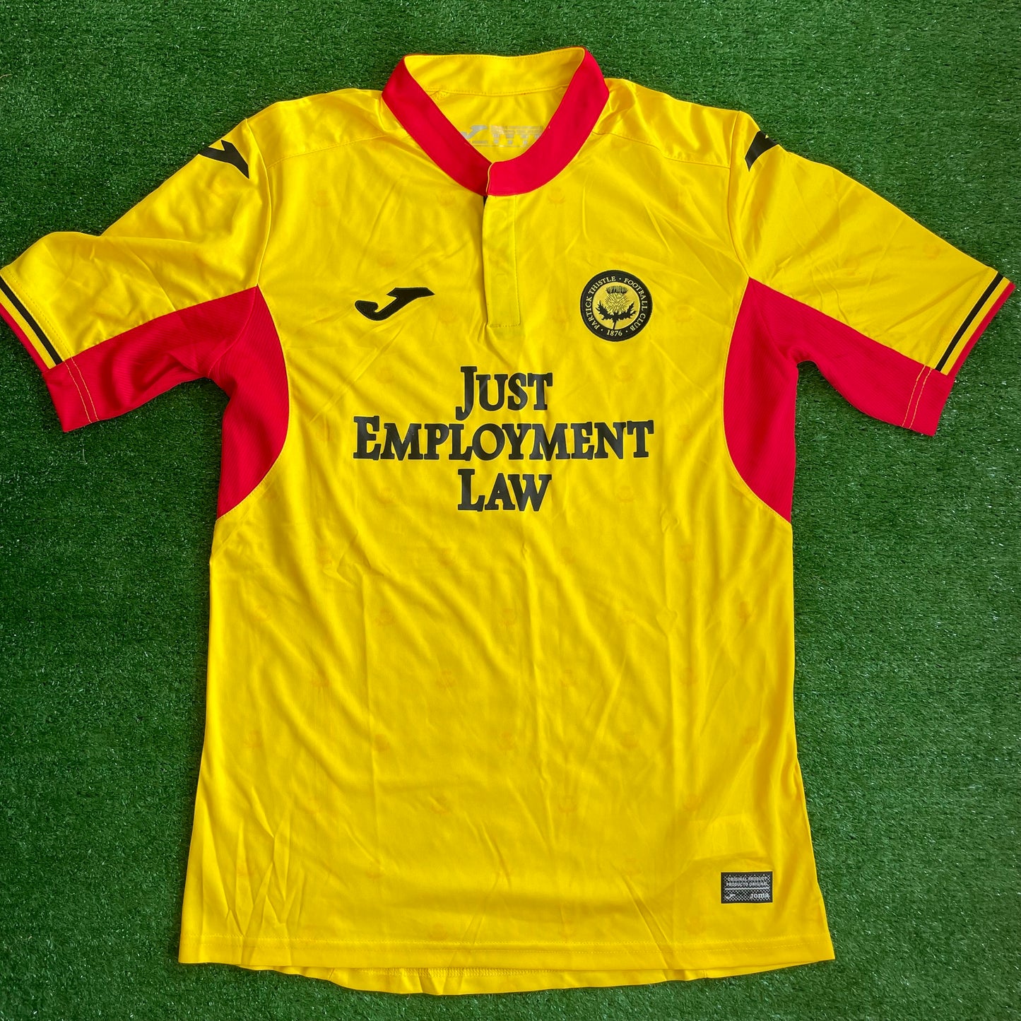 Partick Thistle 2019/20 Home Shirt (Excellent) - Size M