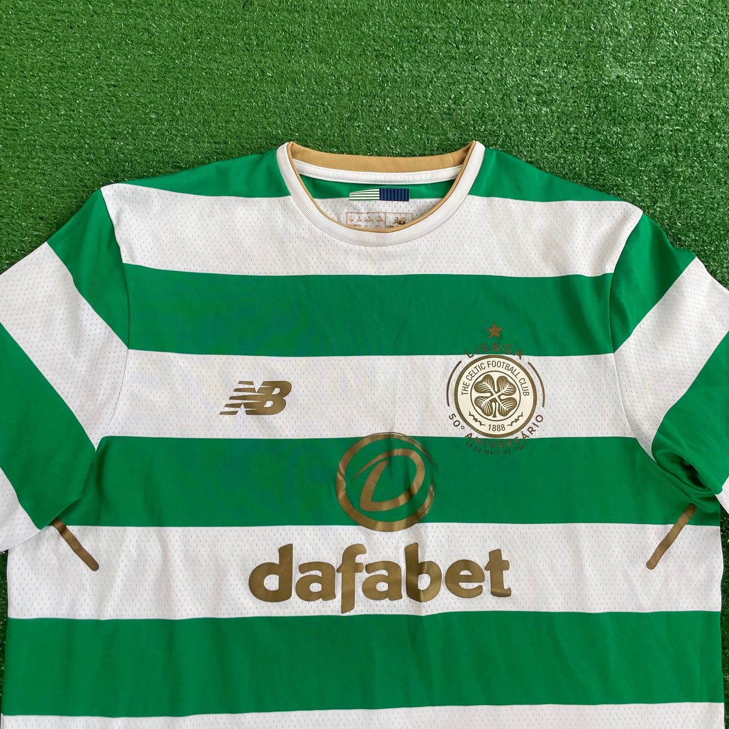 Celtic FC 2017/18 Home Shirt (Very Good) - Size L