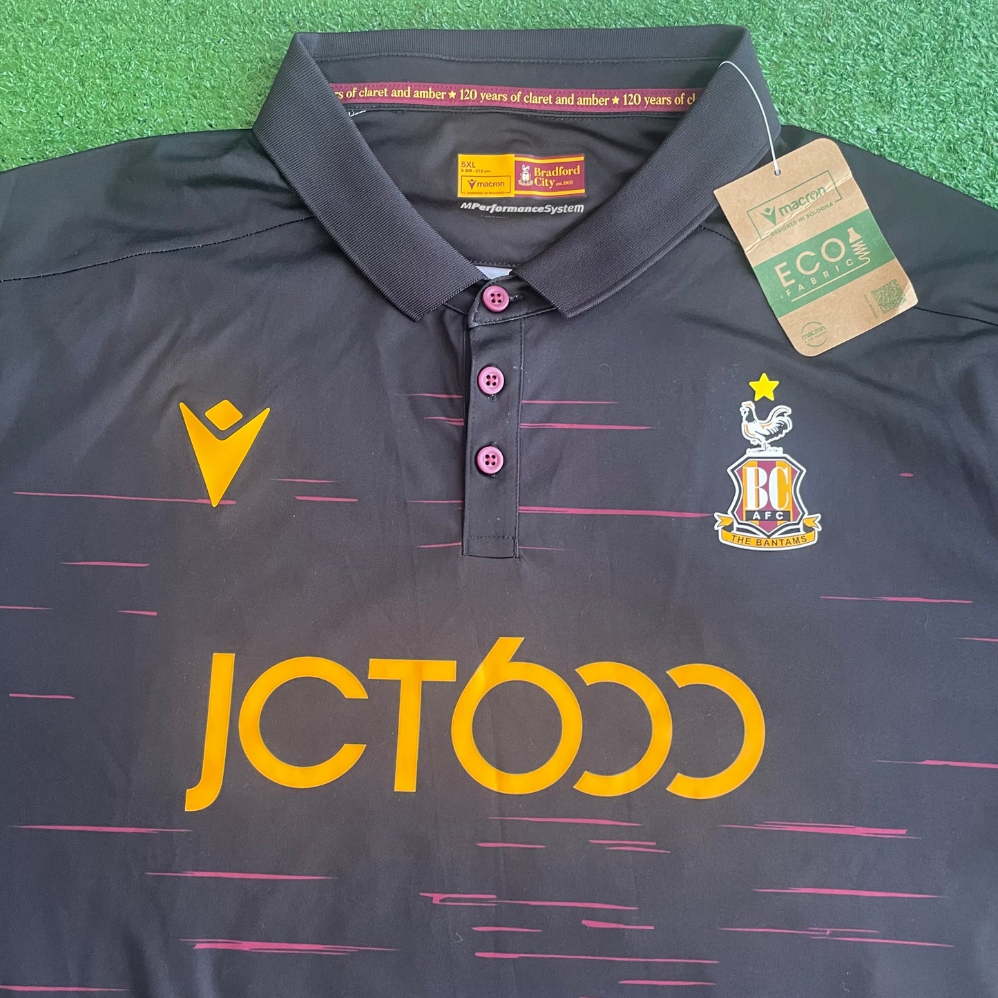 Bradford City 2023/24 Third Shirt (BNWT) - Size 5XL