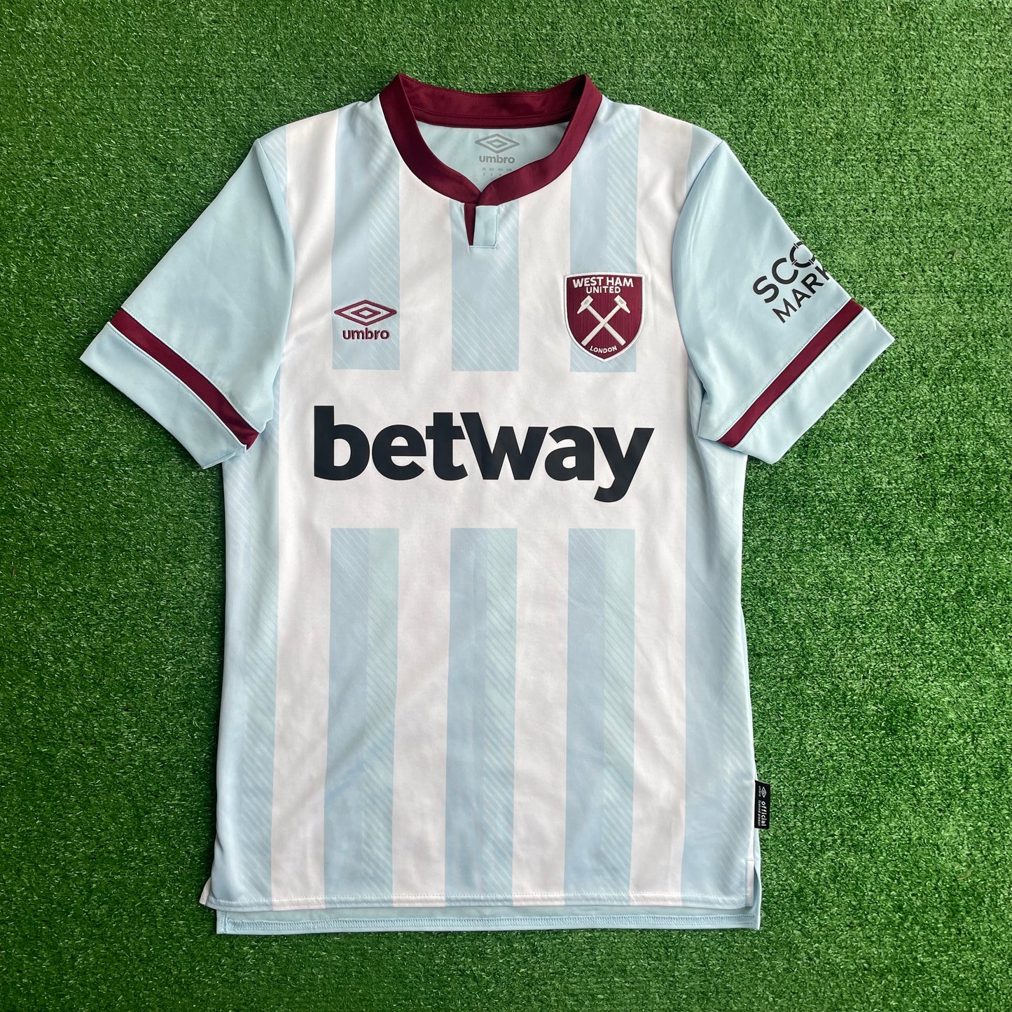 West Ham United 2021/22 "Bowen #20" Away Shirt (Excellent) - Size S