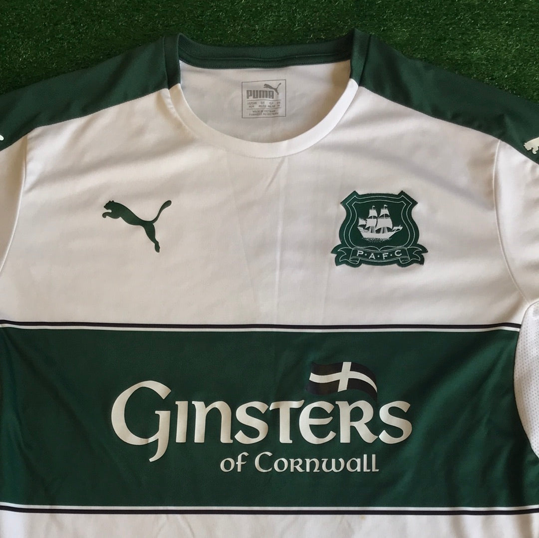 Plymouth Argyle 2021/22 Away Shirt (Excellent) - Size M