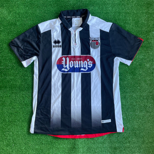 Grimsby Town 2019/20 Home Shirt (Excellent) - Size S