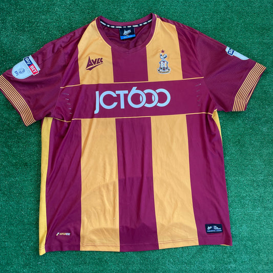 Bradford City 2017/18 Home Shirt (Good) - Size XXL