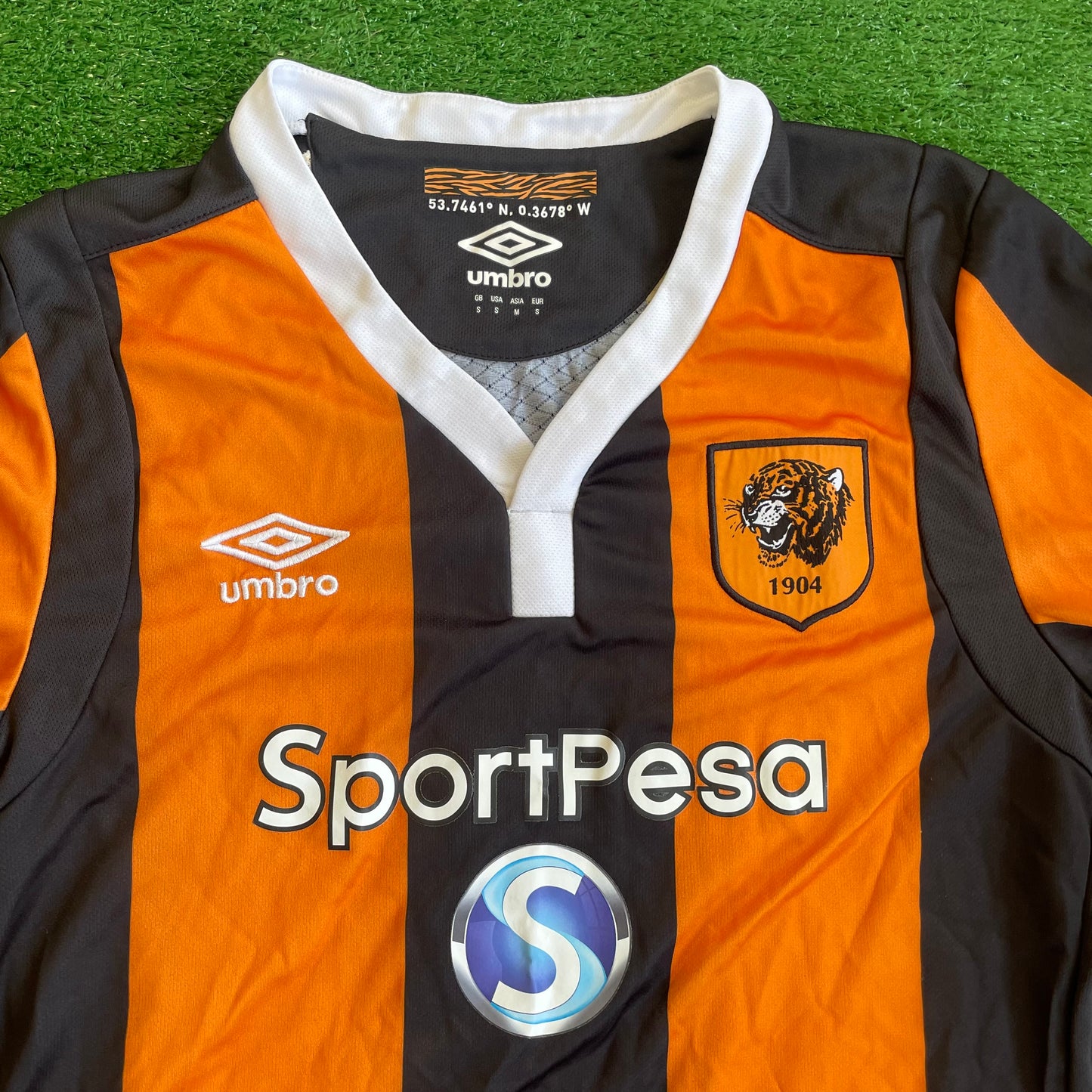 Hull City 2016/17 L/S Home Shirt (Very Good) - Size S