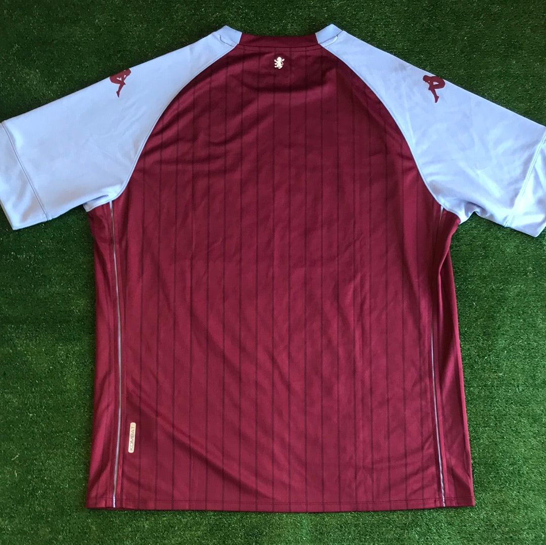 Aston Villa 2020/21 Home Shirt (Excellent) - Size 3XL