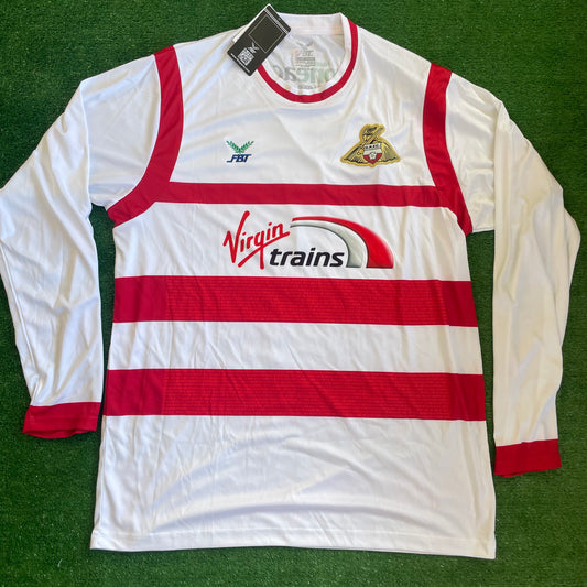 Doncaster Rovers 2017/18 L/S Home Shirt (BNWT) - Size XXL