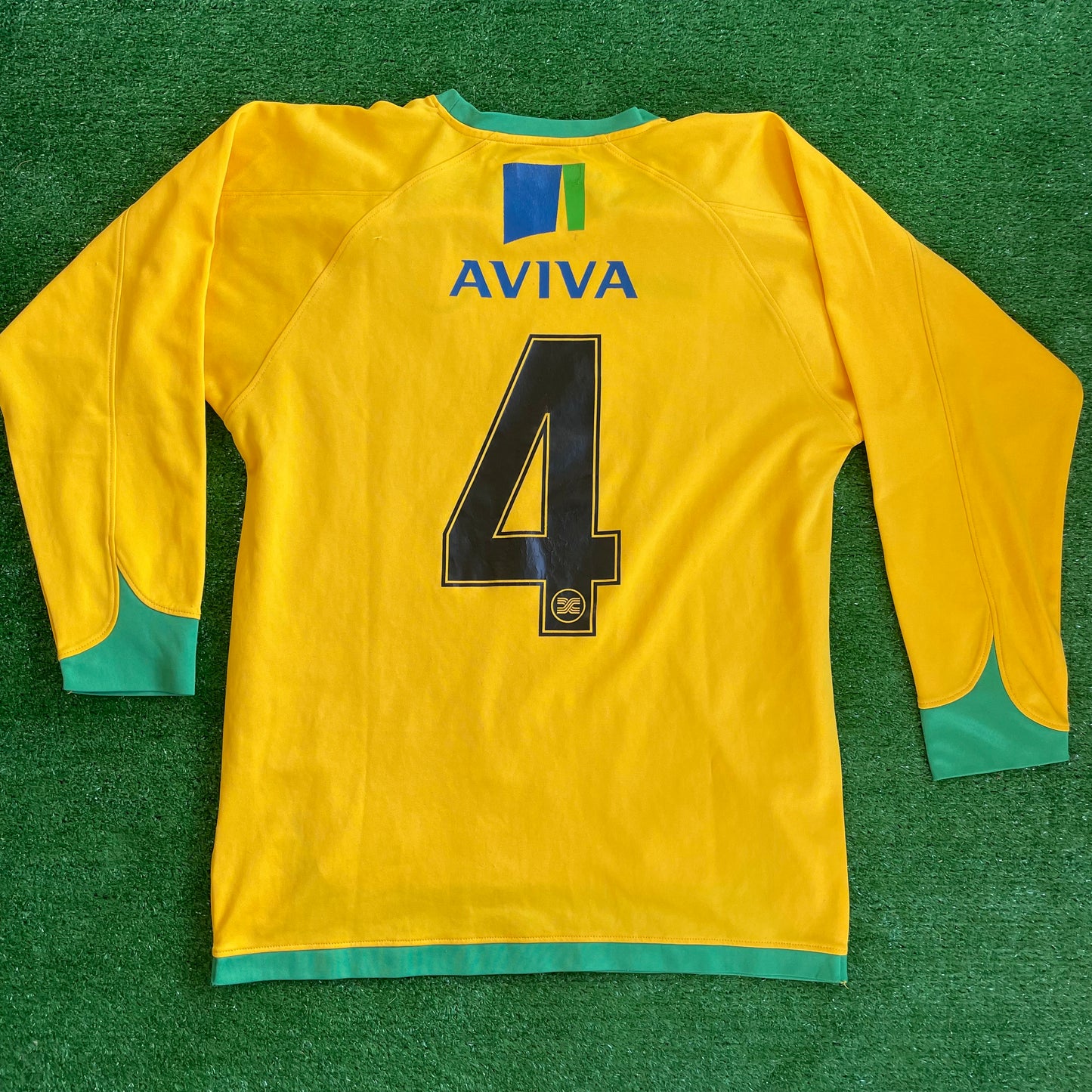 Norwich City 2008/09 L/S Home Shirt (Very Good) - Size S