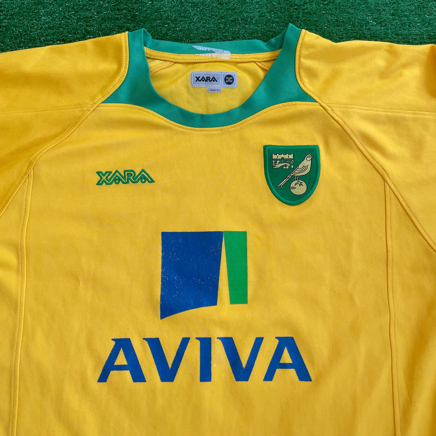 Norwich City 2008/09 L/S Home Shirt (Very Good) - Size S