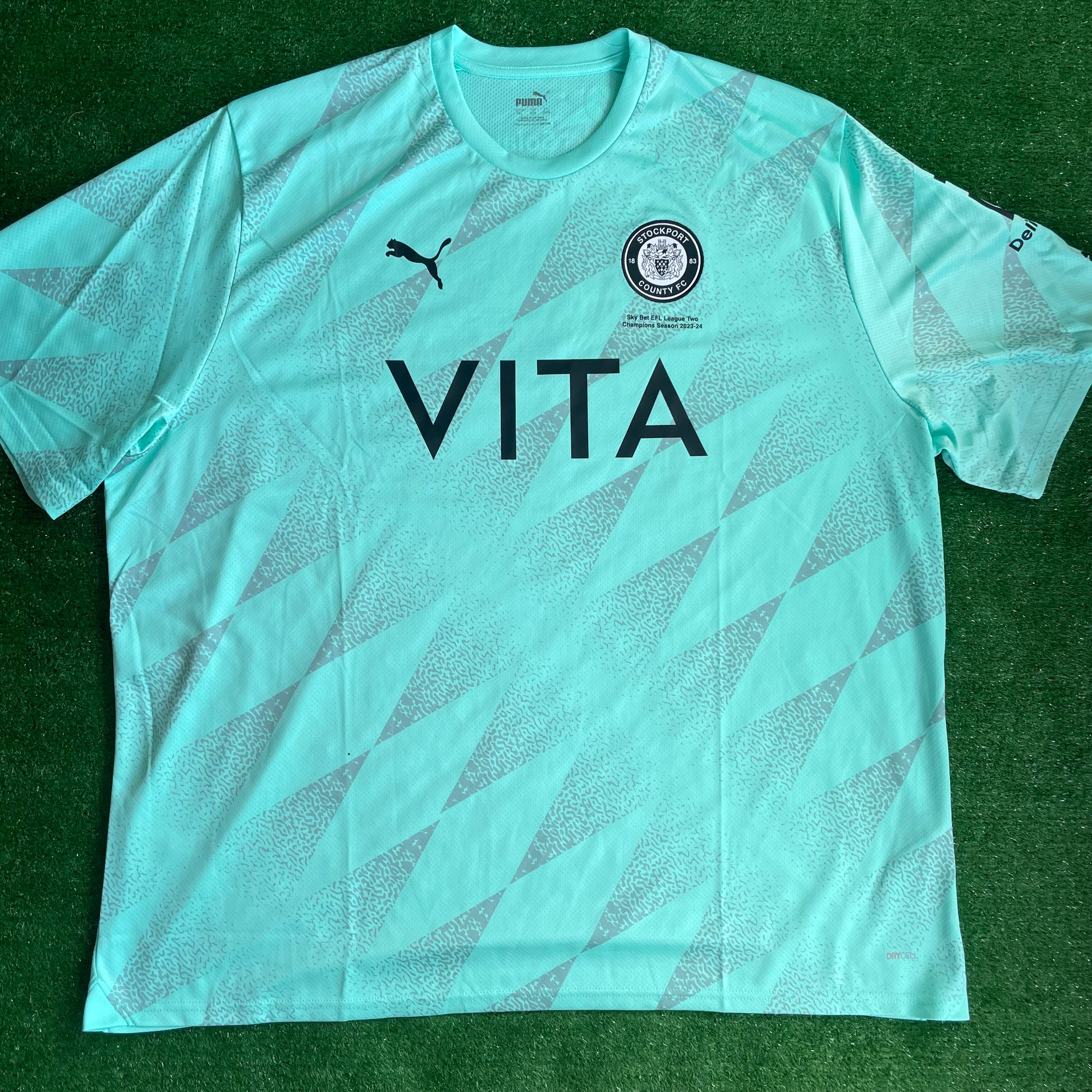 Stockport county champions shirt shop