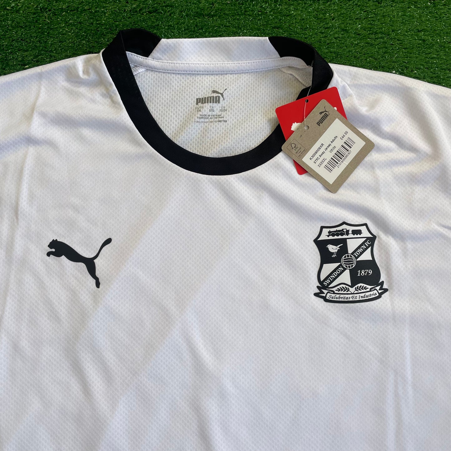 Swindon Town 2022/23 *Sponsorless* Away Shirt (BNWT) - Size 5XL