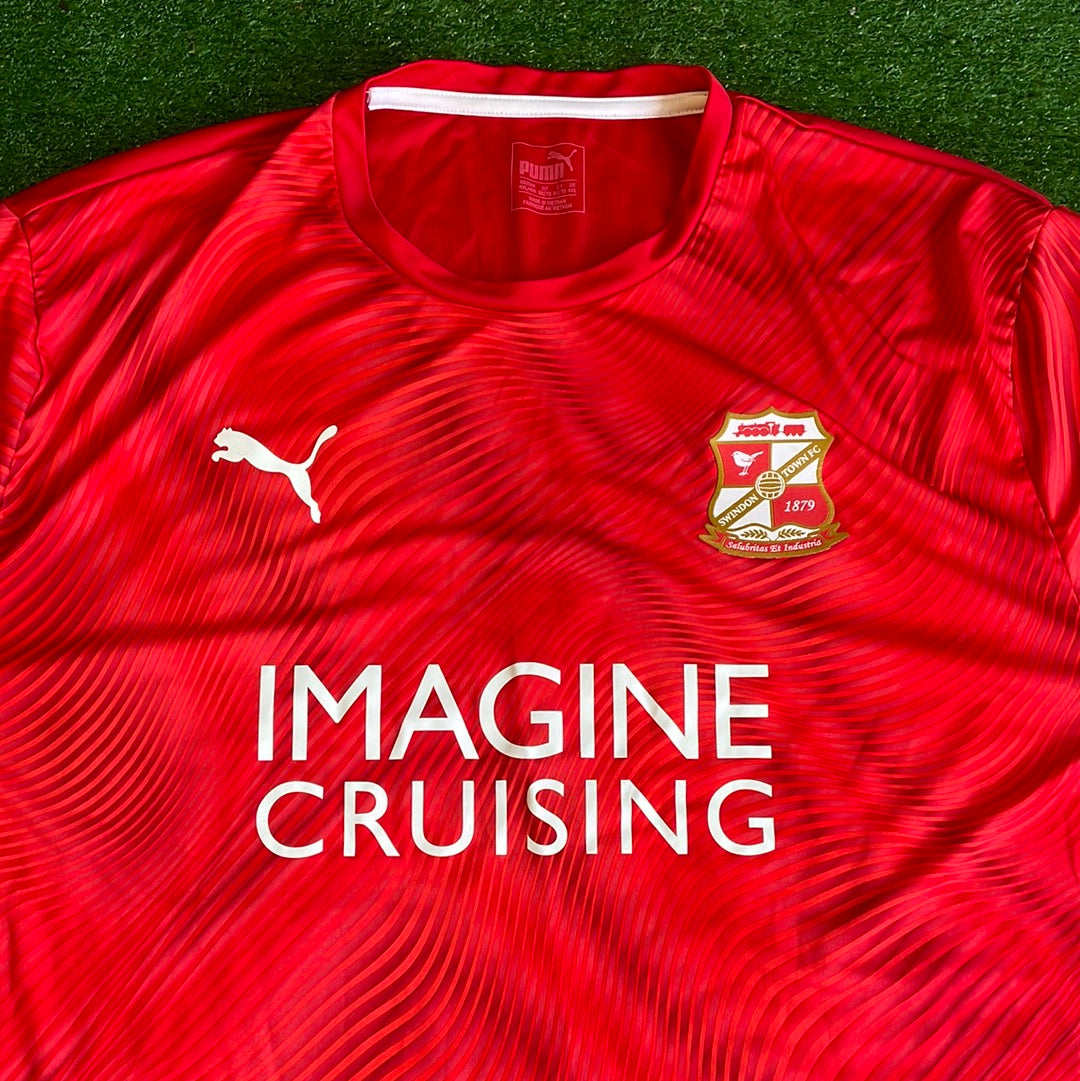 Swindon Town 2019/20 Home Shirt (Very Good) - Size 4XL