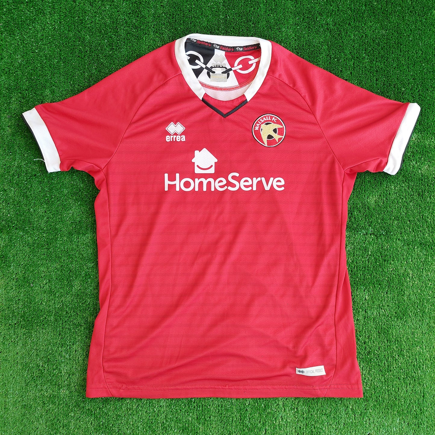 Walsall 2019/20 Home Shirt (Excellent) - Size XS