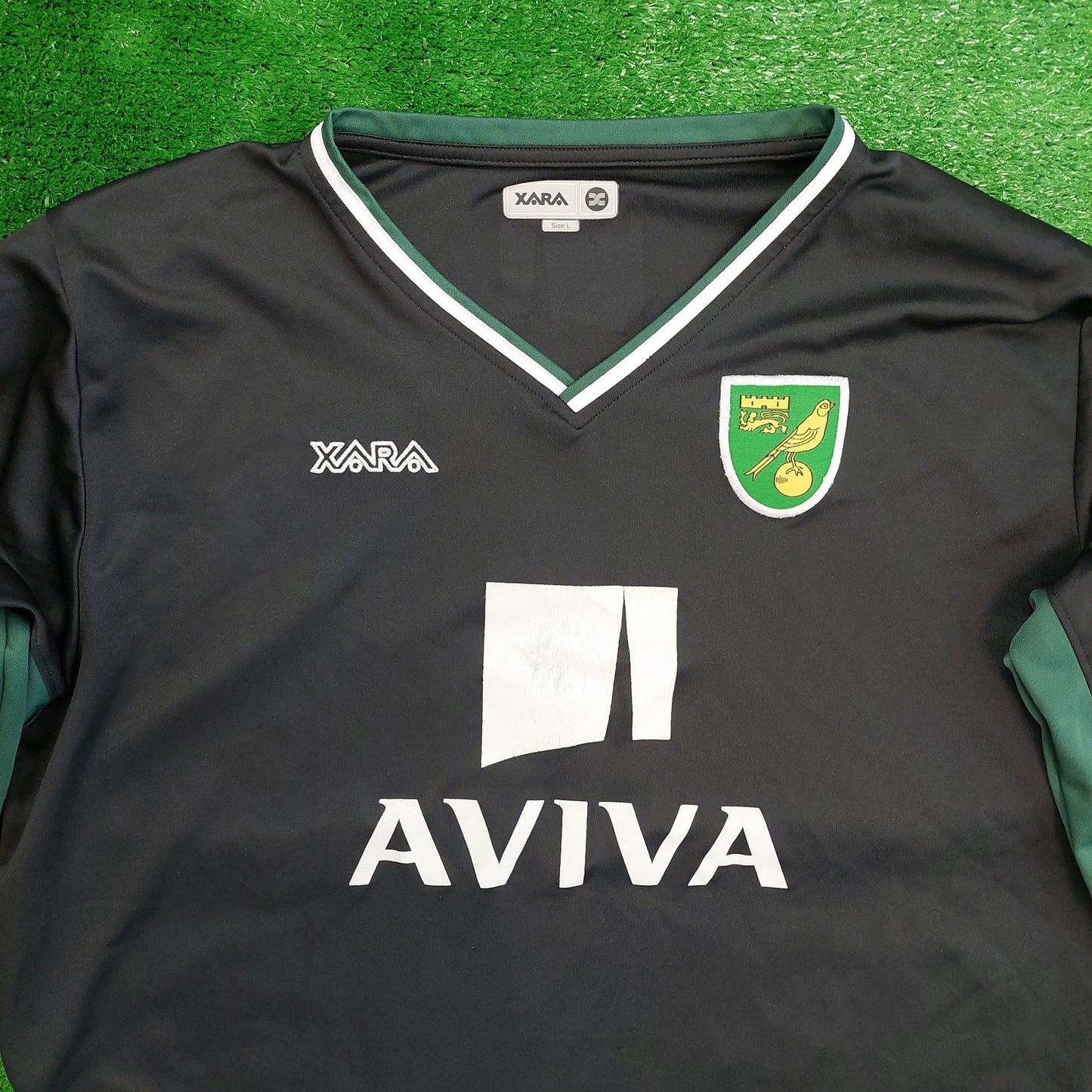 Norwich City 2008/09 L/S Away Shirt (Very Good) - Size L