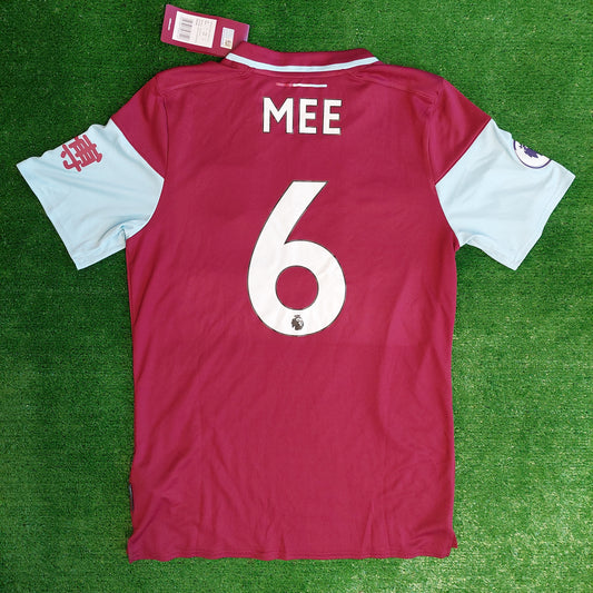 Burnley 2020/21 Mee #6 Home Shirt (BNWT) - Size M
