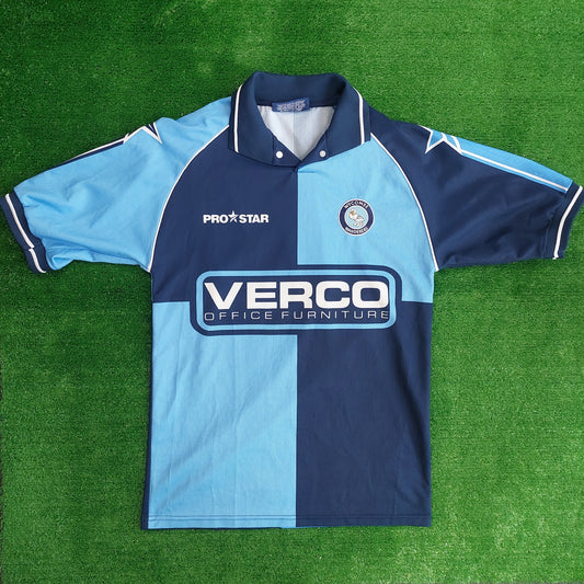 Wycombe Wanderers 2001/02 Home Shirt (Excellent) - Size S