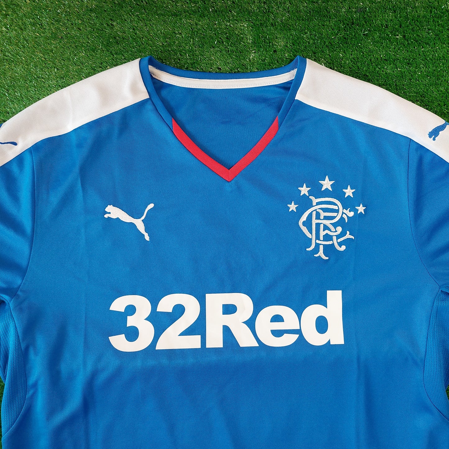 Rangers F.C. 2015/16 Home Shirt (Excellent) - Size XXL