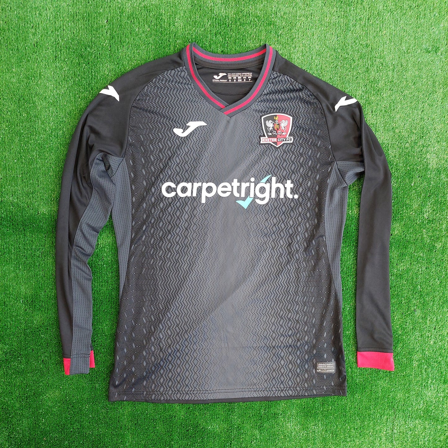 Goalkeeper Exeter City Football Shirt Exeter City 2020/21 L/S Away