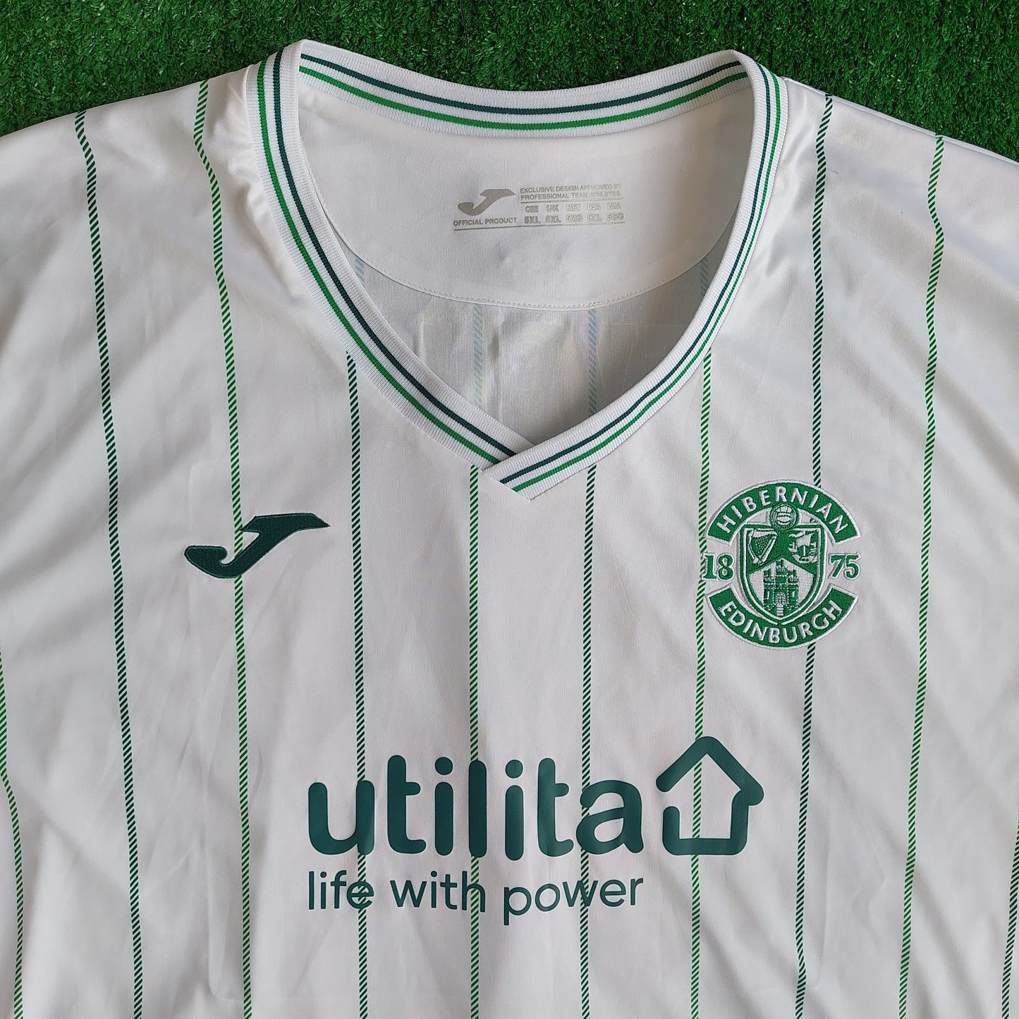 Hibernian 2021/22 Stevenson #16 Away Shirt (Excellent) - Size 5XL