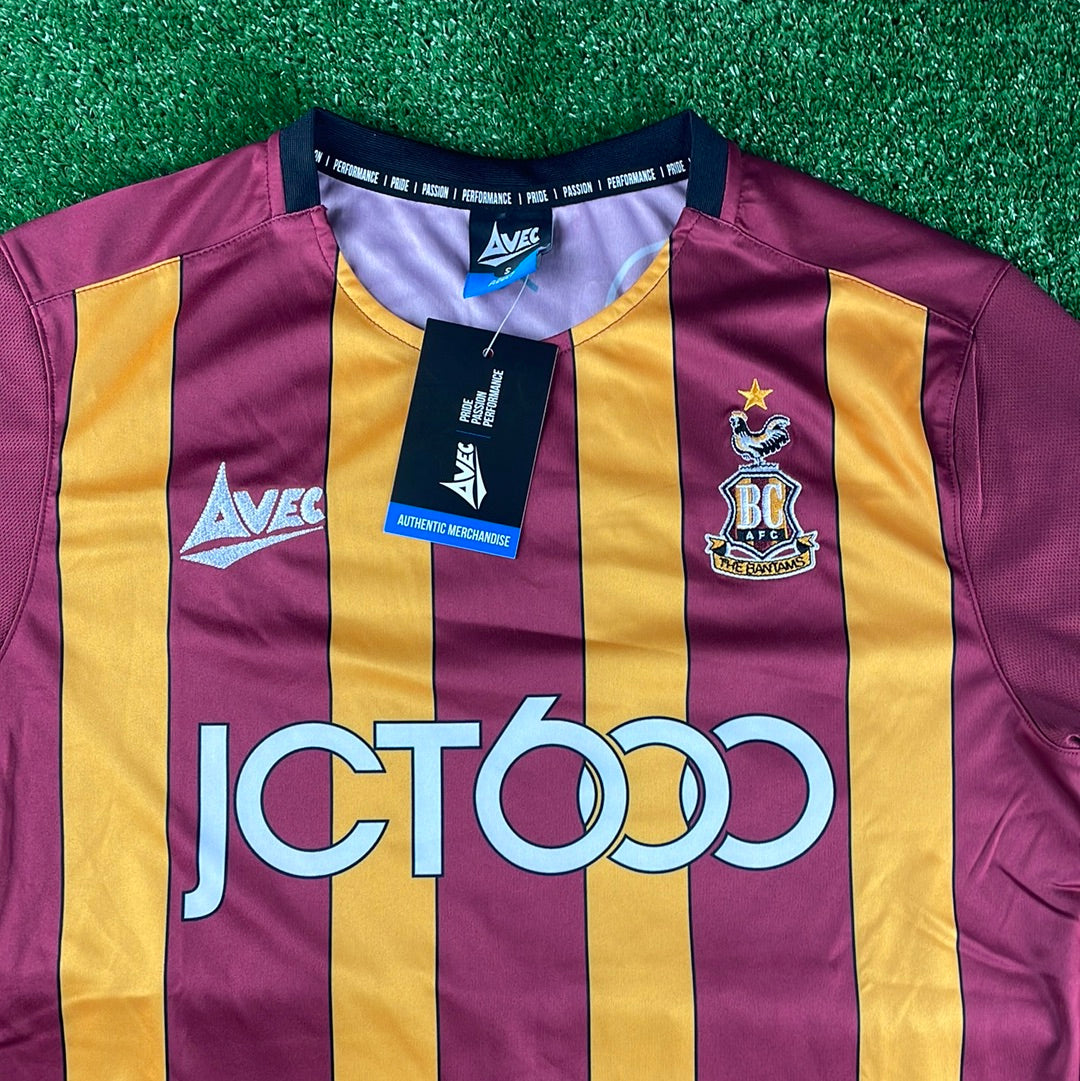 Bradford City 2019/20 Home Shirt (BNWT) - Size S