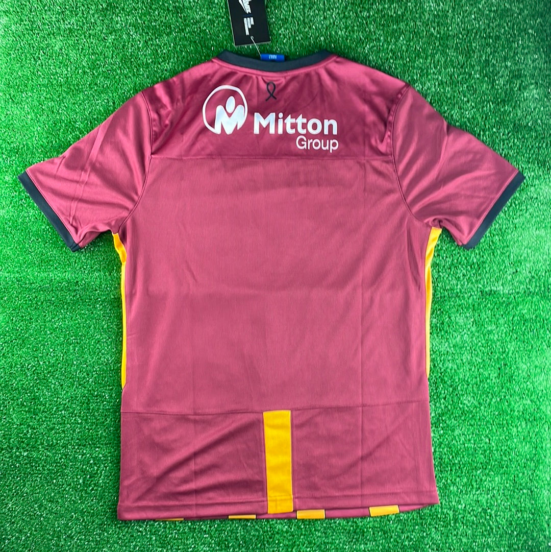 Bradford City 2019/20 Home Shirt (BNWT) - Size S