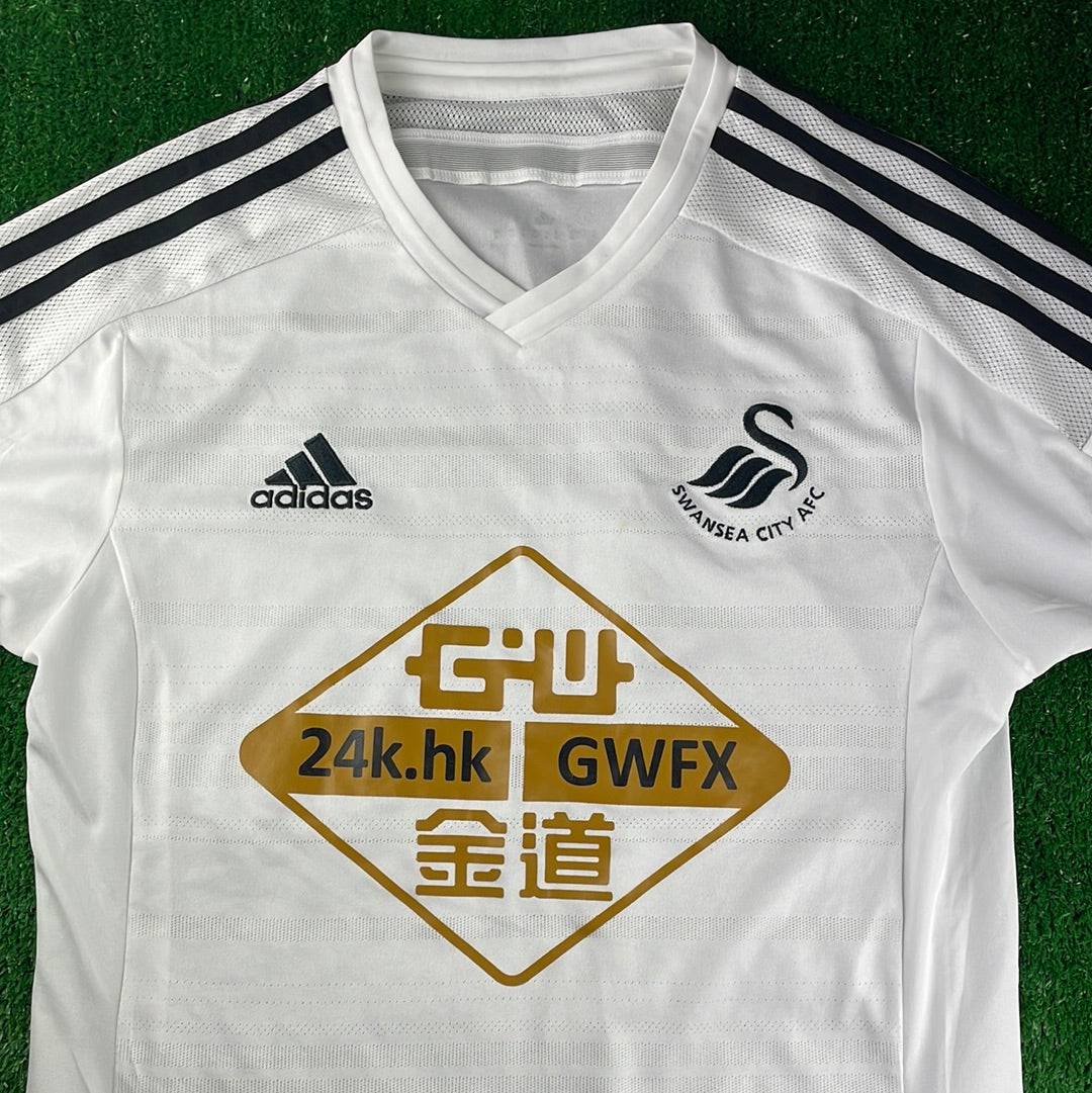 Swansea City 2015/16 Home Shirt (Very Good) - Size M