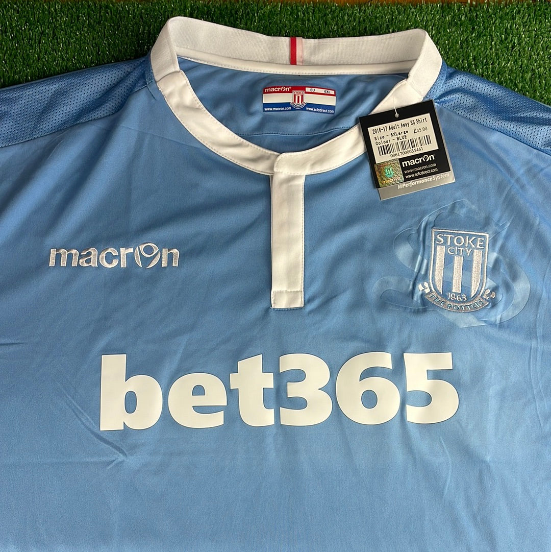 Stoke City 2016/17 Away Shirt (BNWT) - Size 6XL