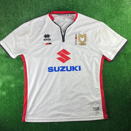 MK Dons 2015/16 Home Shirt (Very Good) - Size L