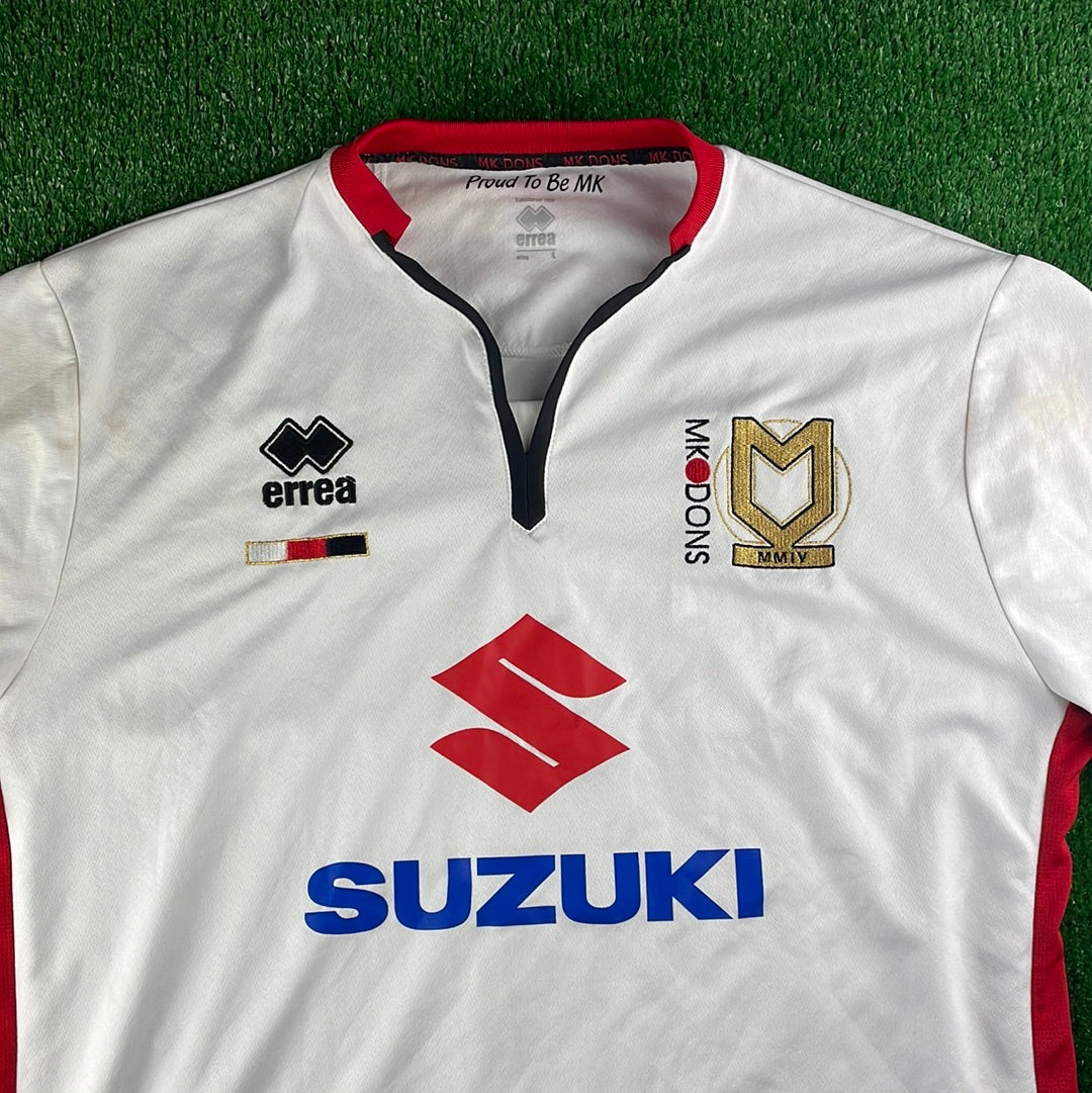 MK Dons 2015/16 Home Shirt (Very Good) - Size L